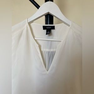 Alfani white blouse 4P